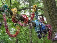 El árbol de los chupetes en Estocolmo