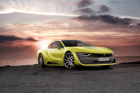 Rinspeed Σtos, un concepto lleno de tecnología basado en el BMW i8