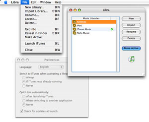Libra 2: Varias bibliotecas musicales de iTunes en una misma cuenta