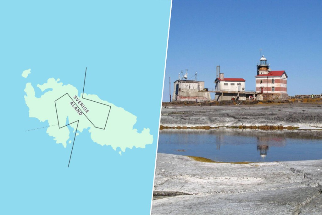 En 1885, Finlandia construyó por error un faro en Suecia, así que su vecino redibujó la frontera para devolvérselo