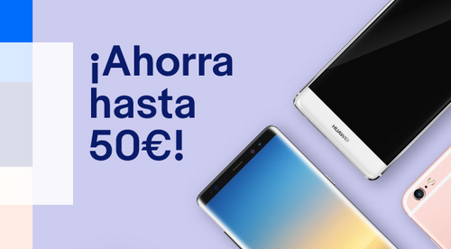 Nuevo cupón de descuento para smartphones en eBay con el que ahorras un 10%