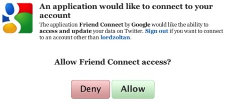 Twitter mejorará su sistema de identificación para competir con Facebook Connect