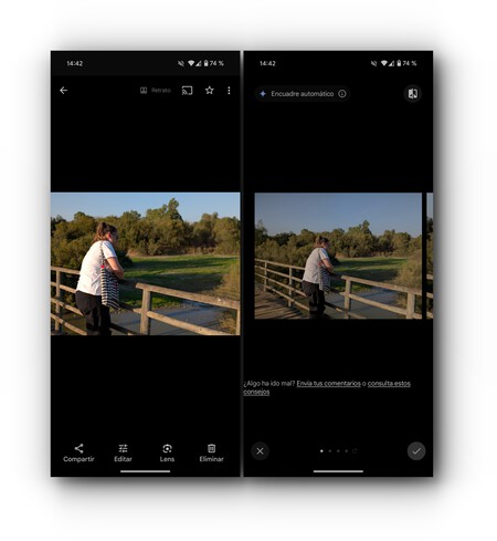 Encuadre Auto Pixel 9 Relleno