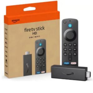 Amazon Fire TV Stick HD 4ª Gen Preto 8GB 1GB WI-FI 5 (2024)
