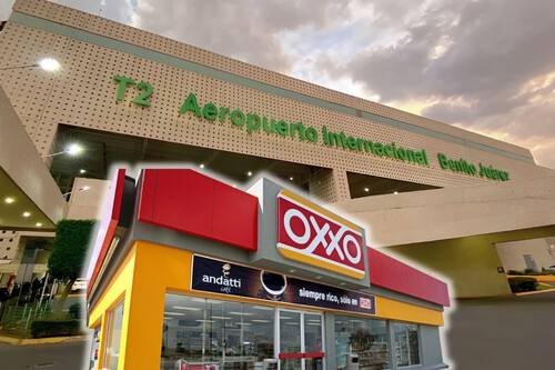Oxxo ha logrado colocar su tienda en una de las zonas más transitada de México antes del Mundial 2026: la terminal 2 del AICM