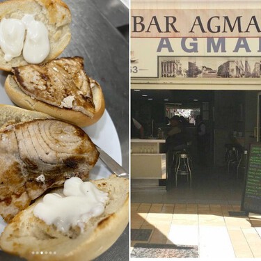 El montadito que triunfa en este mítico bar onubense puede confundir a los foráneos: la aguja en Huelva no es lo que piensas 