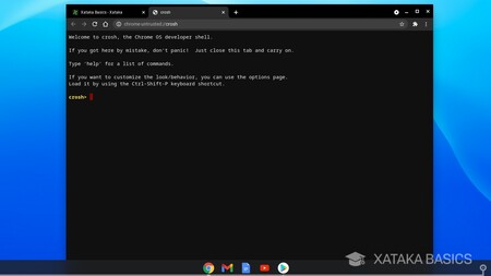 Abre Terminal Chrome Os