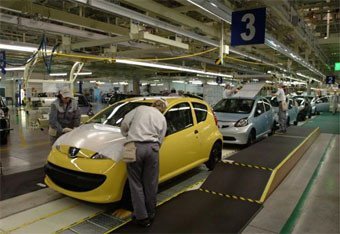 La fábrica checa de Toyota y PSA producirá 100.000 coches