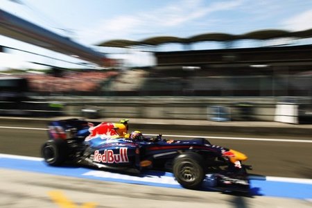 GP de Hungría de Fórmula 1: Confirmado, los Red Bull con Mark Webber al frente dominan los libres 3