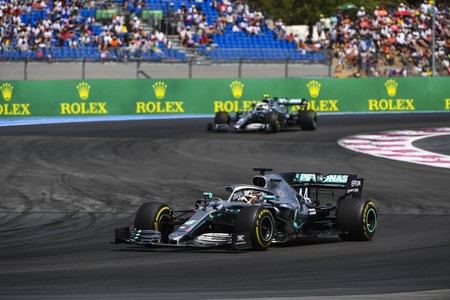 Hamilton Bottas Francia F1 2019