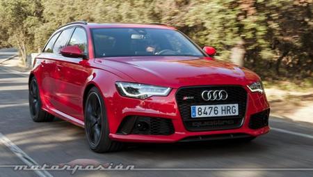 Audi RS 6 Avant en marcha