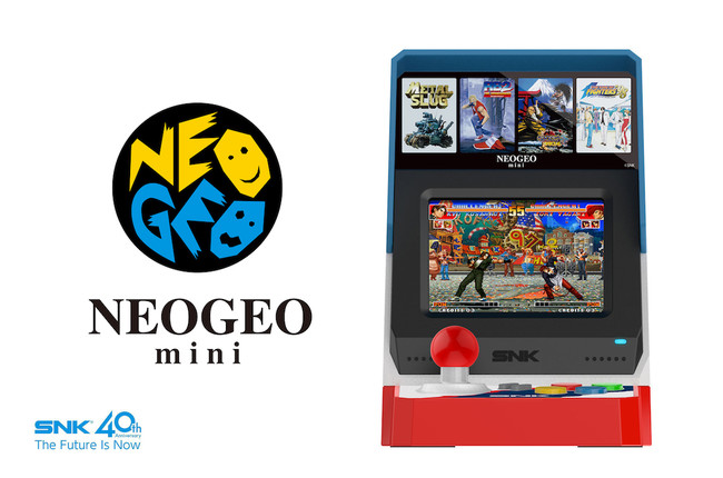 Neo-Geo Mini: la consola retro de SNK llega en formato mini arcade