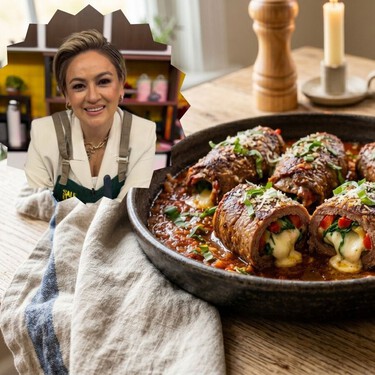 Gis Ortiz, chef de Sale el Sol: “estos rollitos de carne salen más baratos si suples el jitomate por puré”
