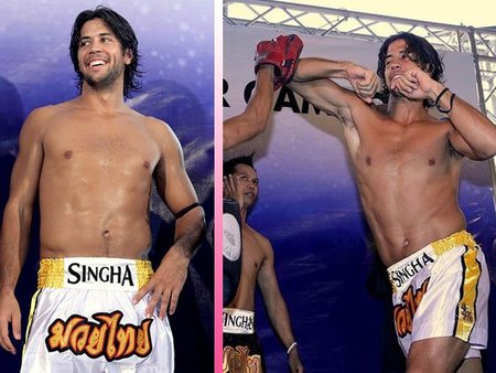 Verdasco aparca la raqueta para liarse a golpes