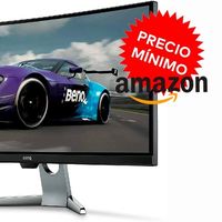 200 euros de rebaja y precio mínimo en Amazon: el monitor gaming curvo de gama alta BenQ EX3501R por 499,99 euros es todo un chollo