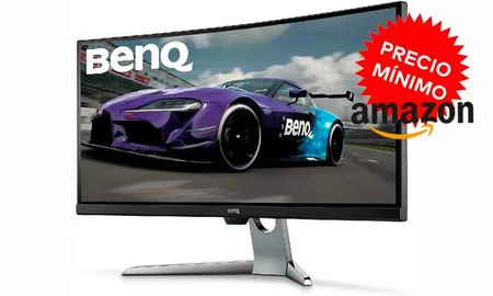 200 euros de rebaja y precio mínimo en Amazon: el monitor gaming curvo de gama alta BenQ EX3501R por 499,99 euros es todo un chollo