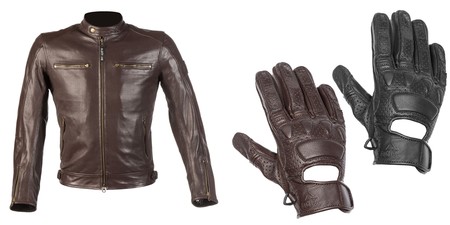 Para los más cool, conjunto de chaqueta y guantes By- CiTy para ir ideal y en verano