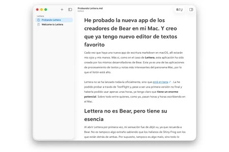 Lettera En Mac