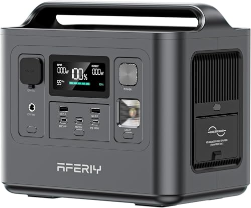 AFERIY Estación Energía Portátil, 800W 