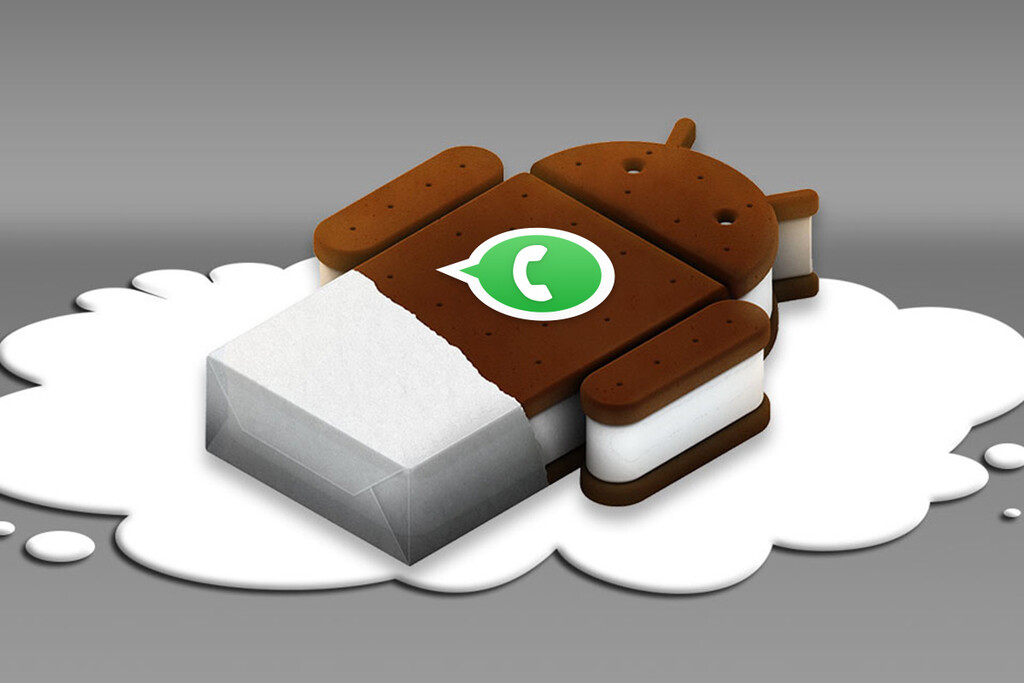 WhatsApp dejará de funcionar en Android Ice Cream Sandwich en noviembre