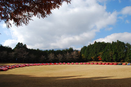Concentración del Ferrari F40 en Japón