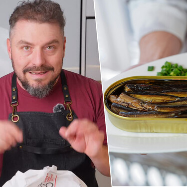 Carlos Gómez, cocinero: “Así puedes mejorar unas sardinas en lata con solo queso fresco, pepino y pimiento rojo” 