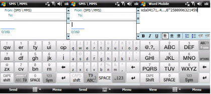 Prueba el teclado del HTC Diamond