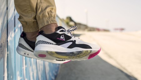 El guiño surfero en las sneakers R800 de Le Coq Sportif