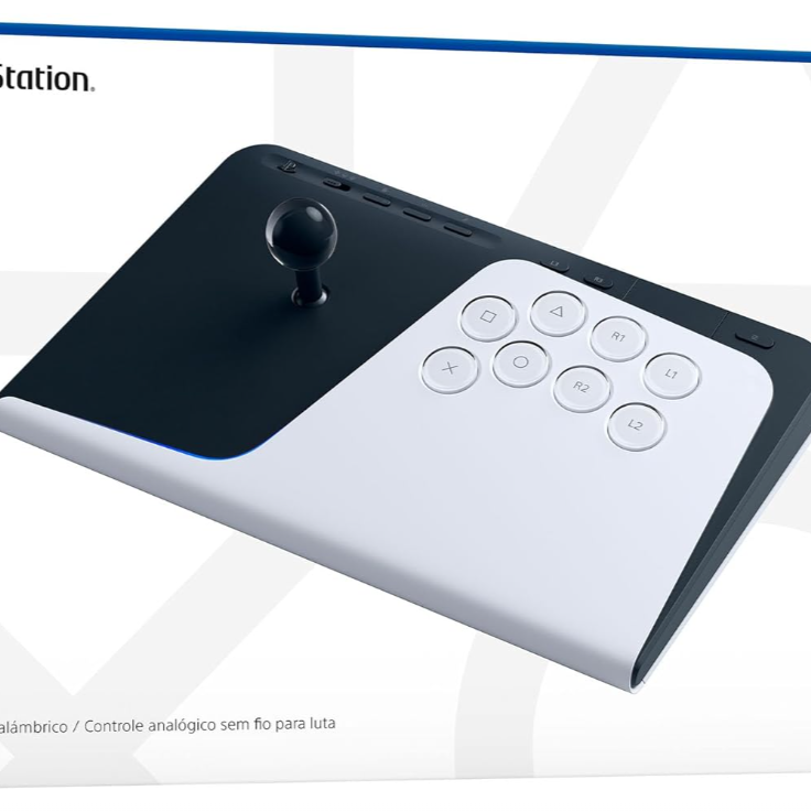 Controle Analógico Joystick sem fio para Jogos de Luta - PlayStation FlexStrike™