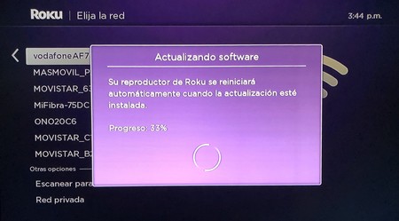 Roku Actualizar