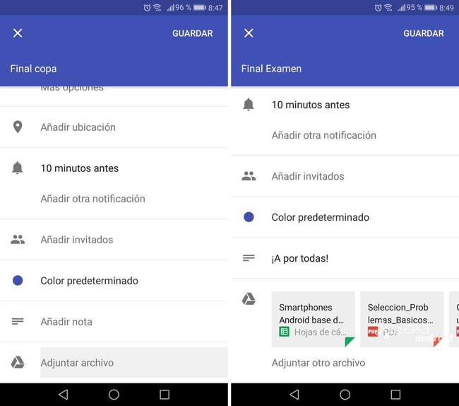 Trucos de Google Calendar para sacarle todo el partido desde tu móvil