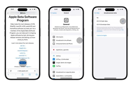 iOS 18のパブリックベータ版をiPhoneにインストールする