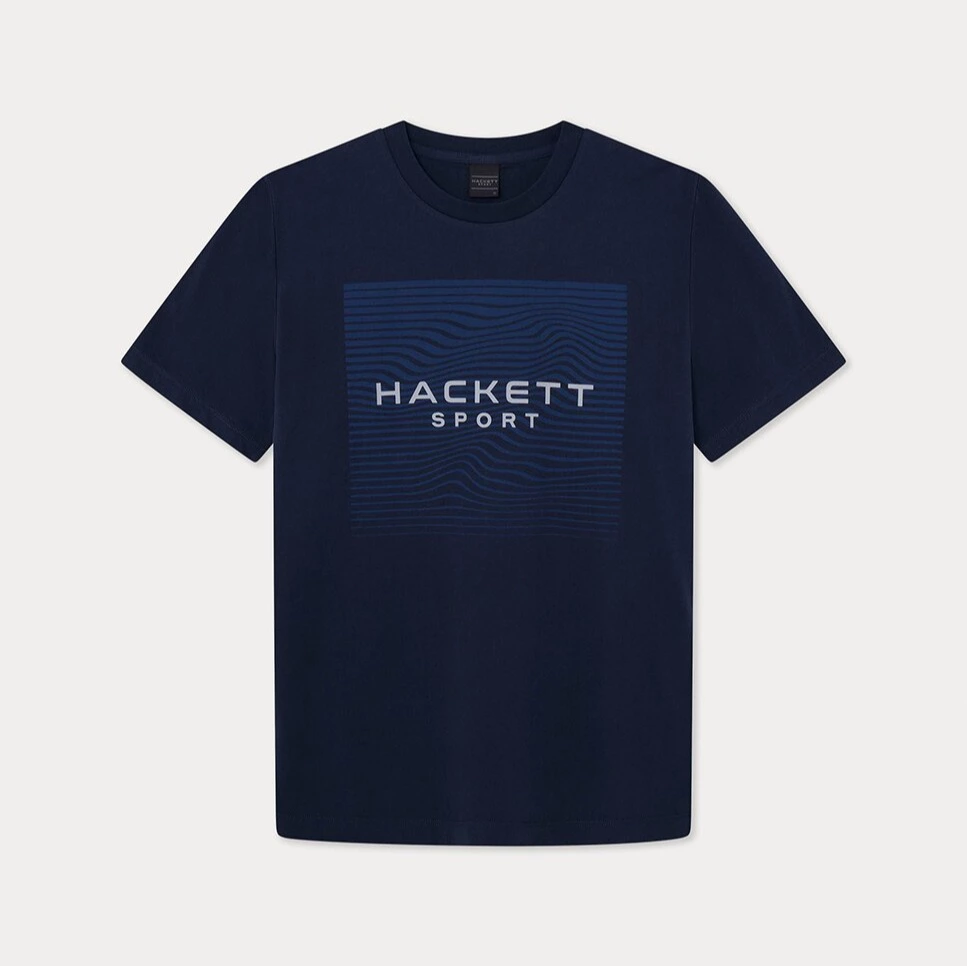 Camiseta de hombre de algodón con logo estampado
