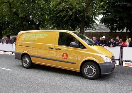 El servicio postal de Dinamarca adquiere 50 Mercedes-Benz Vito eléctricas
