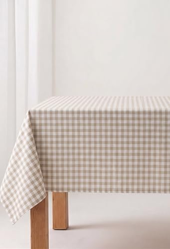 HUCA HOME Mantel Antimanchas Rectangular Vichy