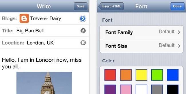 ¿Cómo bloguear en iOS? Aquí tienes las mejores aplicaciones para hacerlo