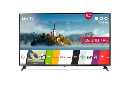 Resolución 4K y 55 pulgadas por sólo 749 euros en este televisor LG 55UJ630V de Amazon