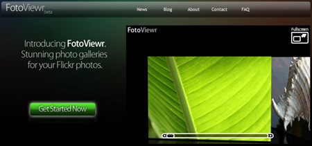 FotoViewr: tu galería de Flickr en tres dimensiones