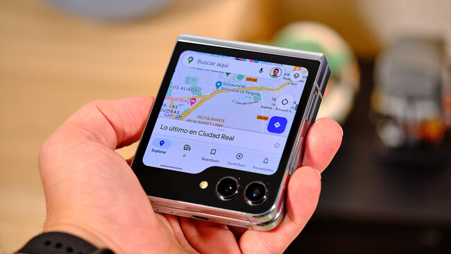 usar movil plegable