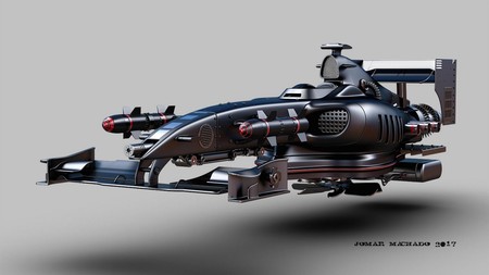 Jomar Machado Hovercar Renderings 65