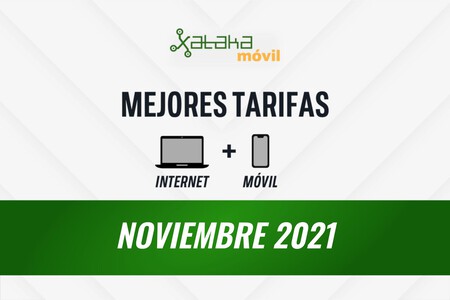 Las mejores tarifas de móvil y fibra en noviembre de 2021