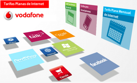 Un repaso a las tarifas Planas de internet en el móvil de Vodafone