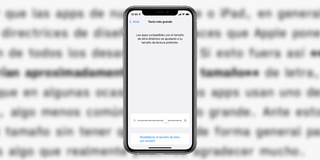 Cómo podemos ajustar individualmente el tamaño del texto de las apps de nuestro iPhone o iPad en iOS 15