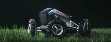 Parece un vehículo de la NASA, pero en realidad es lo más nuevo de EcoFlow. Un robot cortacésped que además es autónomo
