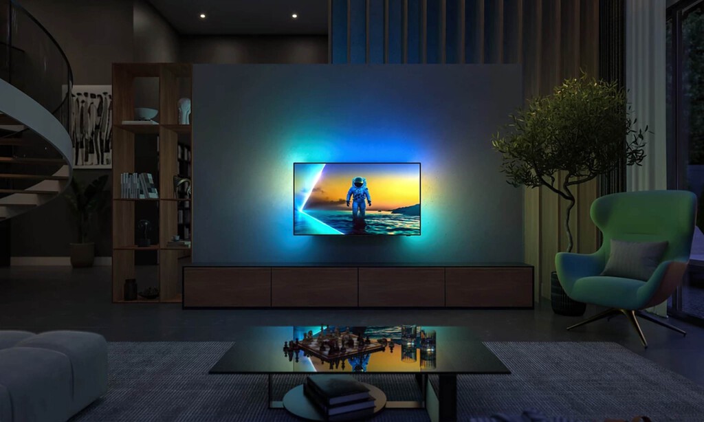 Cuesta 700 euros menos y es una tele con una bestial pantalla OLED de 55 pulgadas y con Ambilight