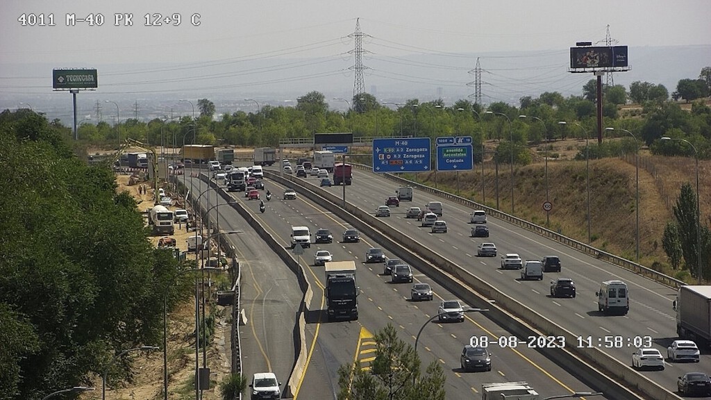 Operación Salida de la DGT, todos los datos: 16,5 millones de desplazamientos vigilados con radares por tierra y aire 