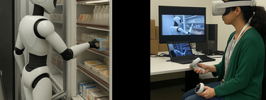 Ni los reponedores se libran de quedarse sin trabajo. Grandes tiendas de Japón usan robots controlados por gente en Filipinas 