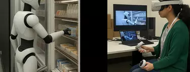 Ni los reponedores se libran de quedarse sin trabajo. Grandes tiendas de Japón usan robots controlados por gente en Filipinas 