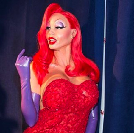 Se desveló el misterio: Heidi Klum es Jessica Rabbit