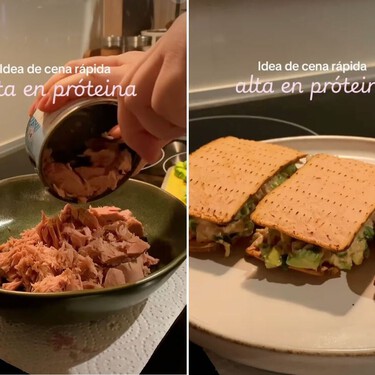 Con una lata de atún tienes una idea de cena rápida y alta en proteínas lista en cinco minutos